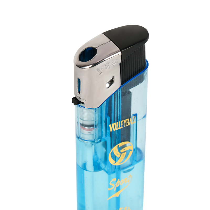 Simple transparent style Open Flame Lighter JH2020 (Transparent)