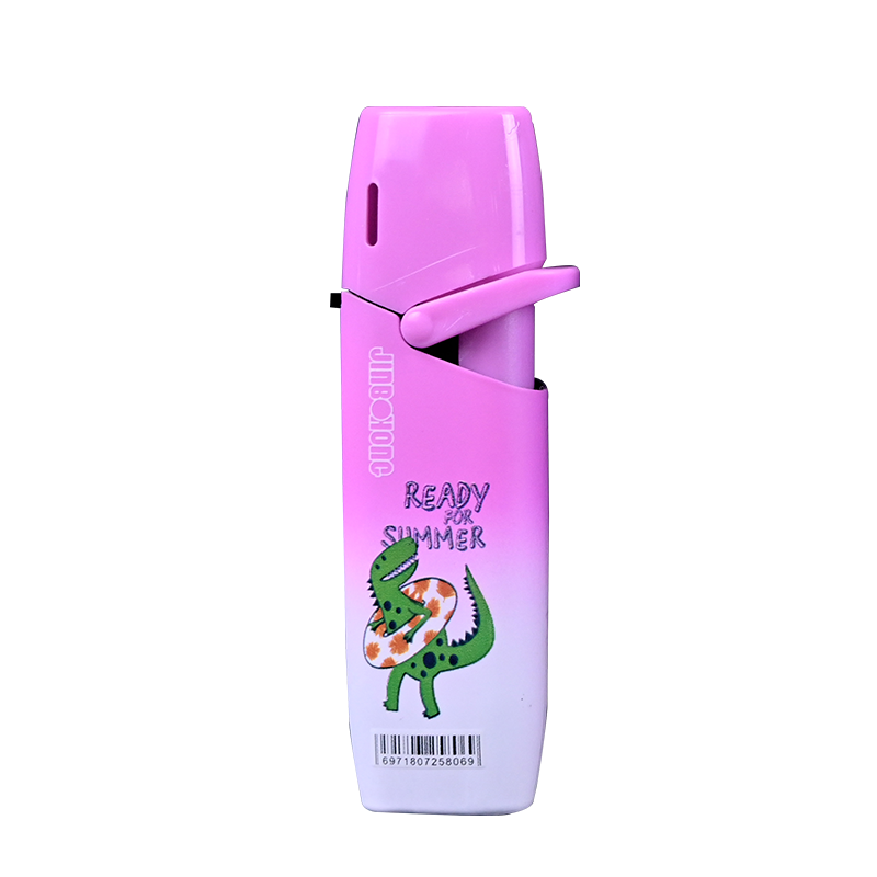 JH8053 Cartoon character blue flame straight punch lighter